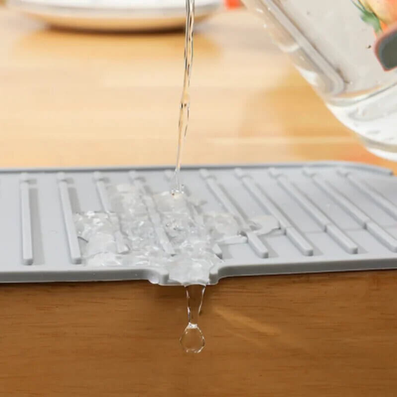 Siliconen Gootsteenmat - Schoon en Droog, Elke Keer.