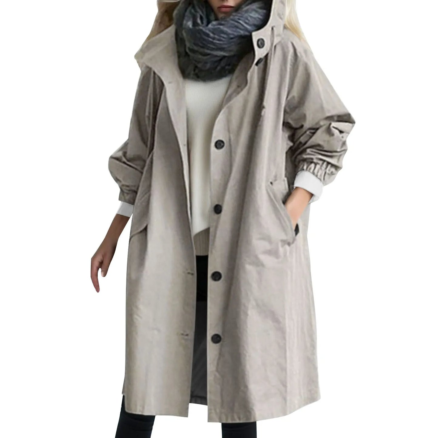 Winddichte Trenchcoat - Eén jas, alle seizoenen.