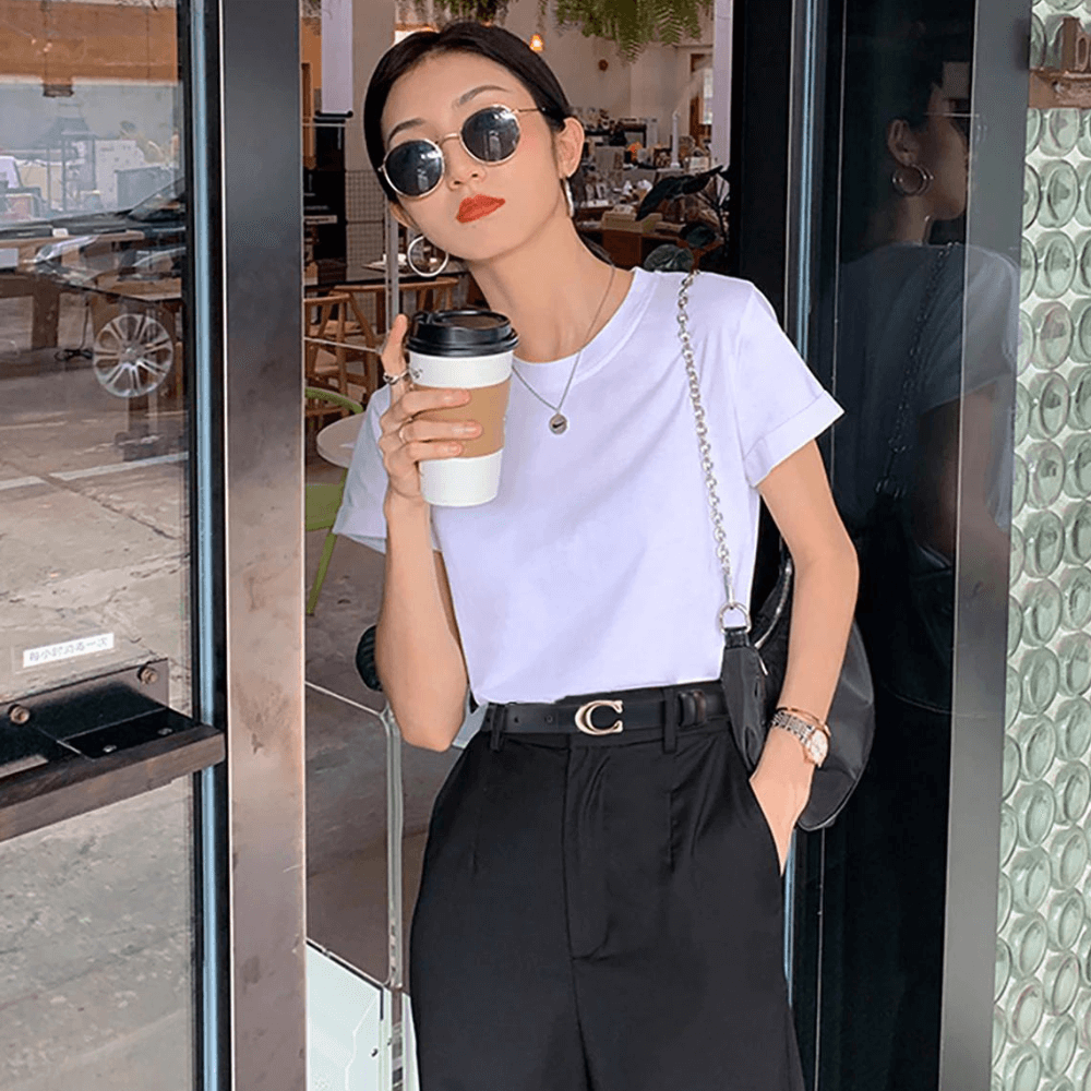 Omkeerbare C-Gesp Riem - Twee looks, één riem