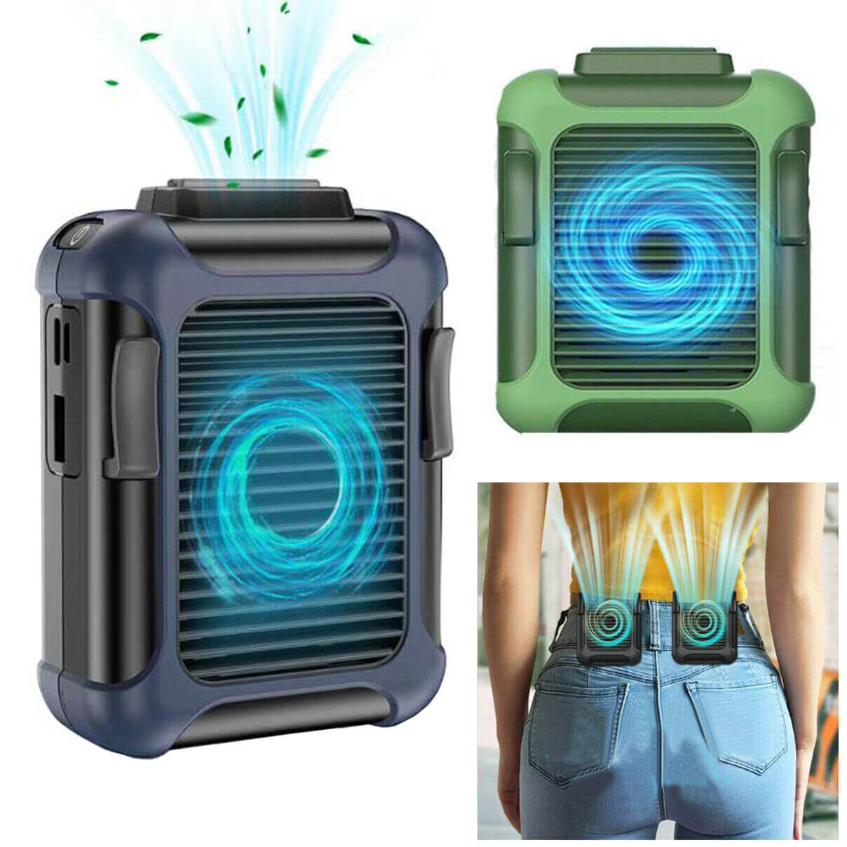 BreezeMate - Draagbare Tailleventilator