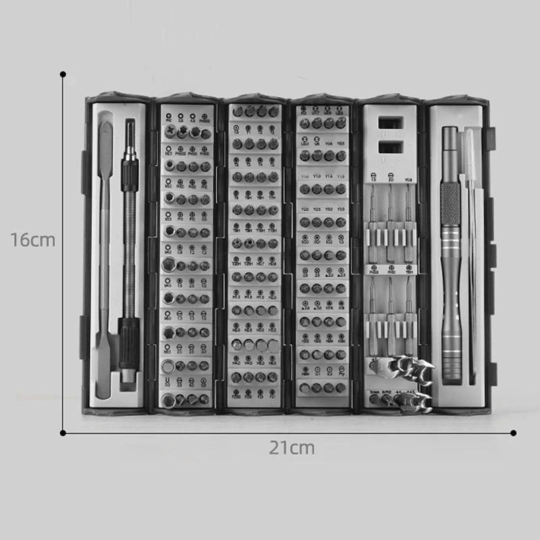 128-In-1 Schroevendraaierset