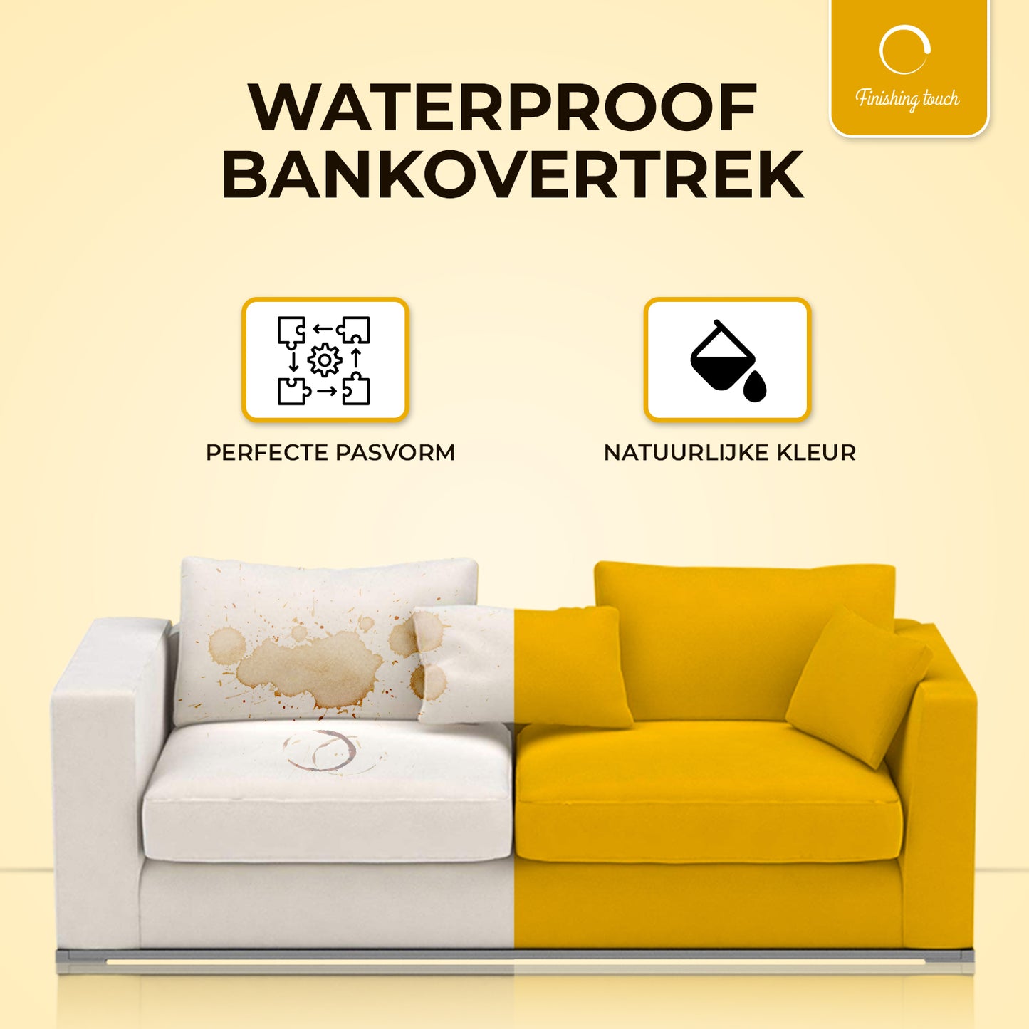 SofaCover - Waterdichte Rekbare Bankovertrek