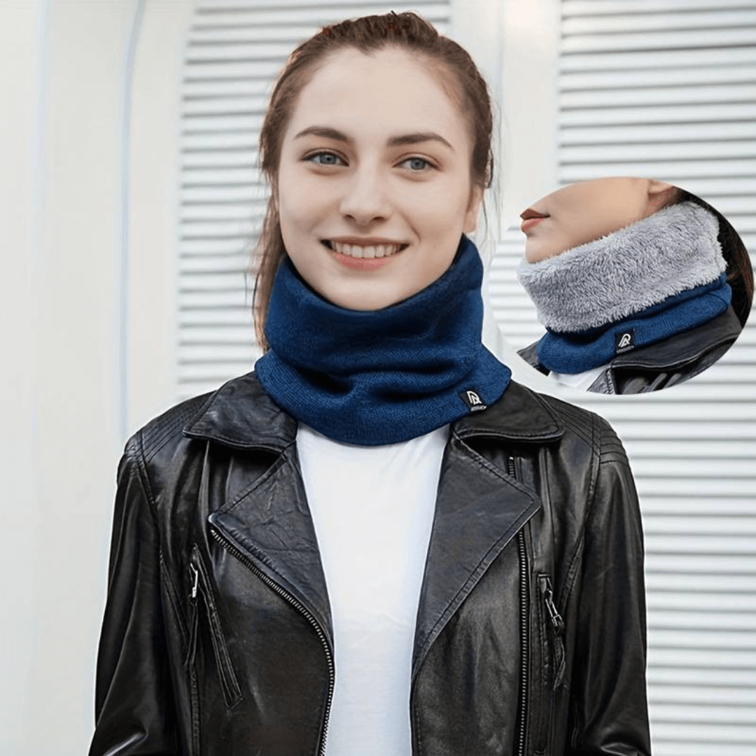 ColdWrap Nekwarmer - Dubbel laags, dubbel zo comfortabel.
