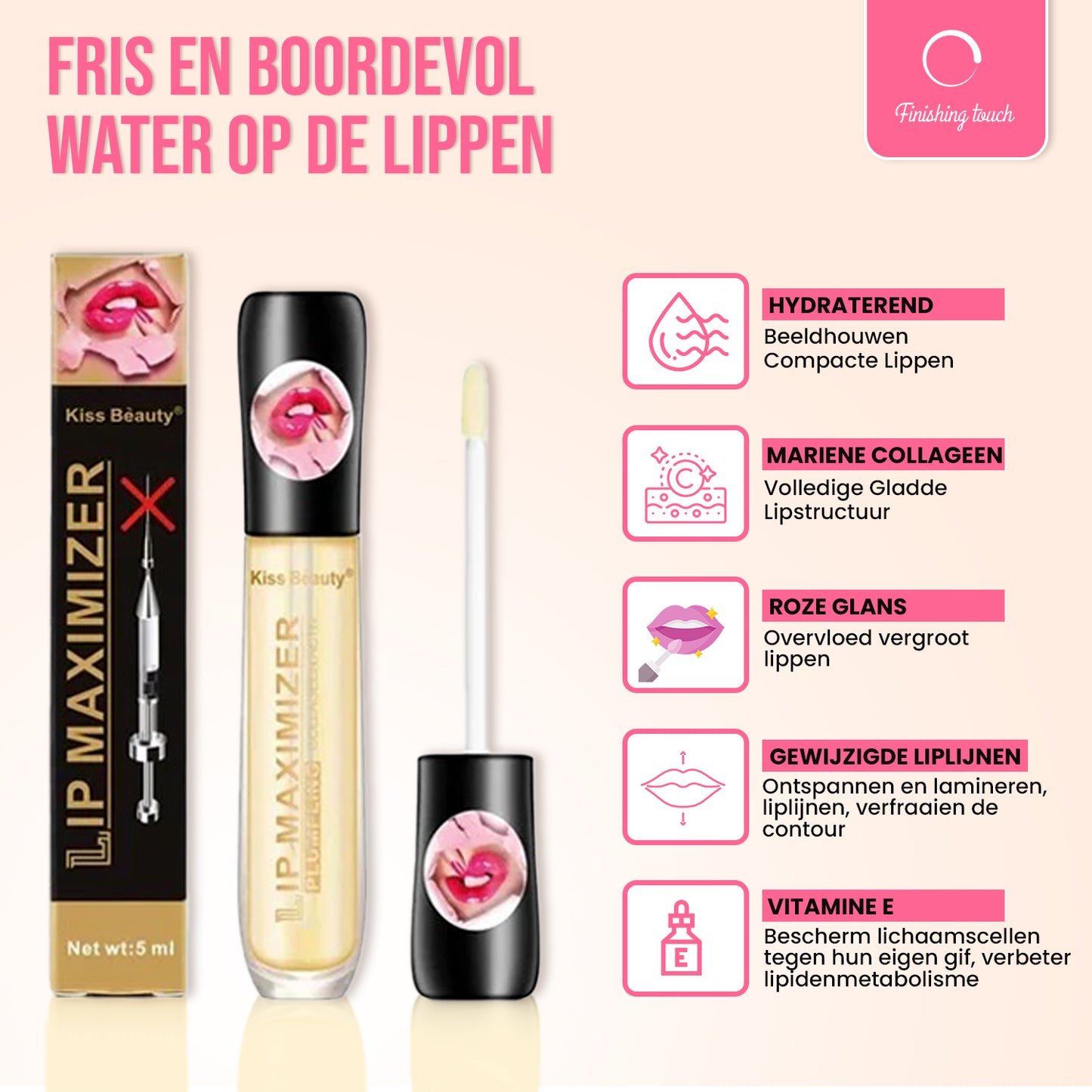 Lip Maximizer - Natuurlijk Serum Voor Vollere Lippen