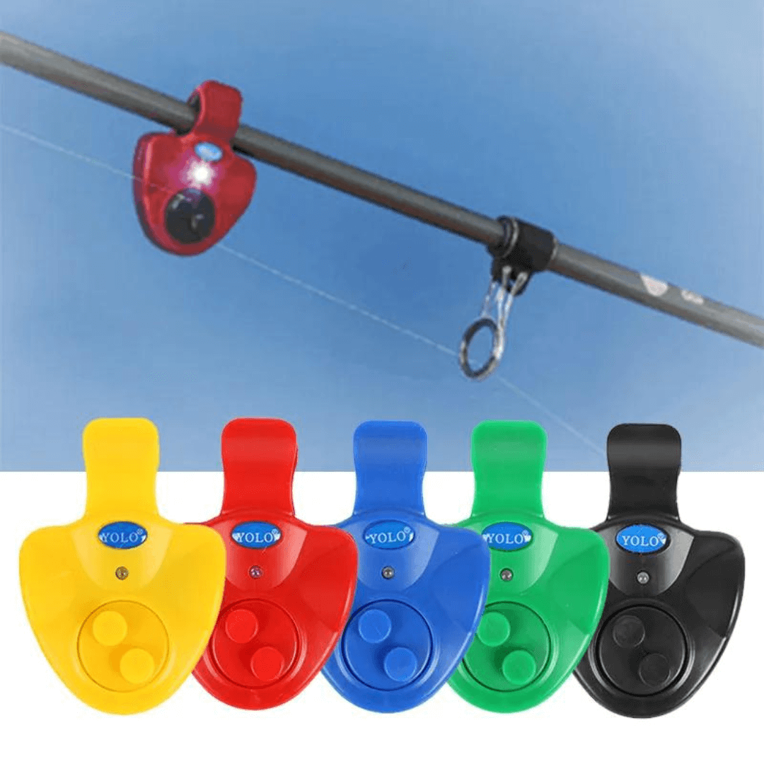 FishFlash Clip-On Visalarm - Nooit Meer Missen, Dag & Nacht.