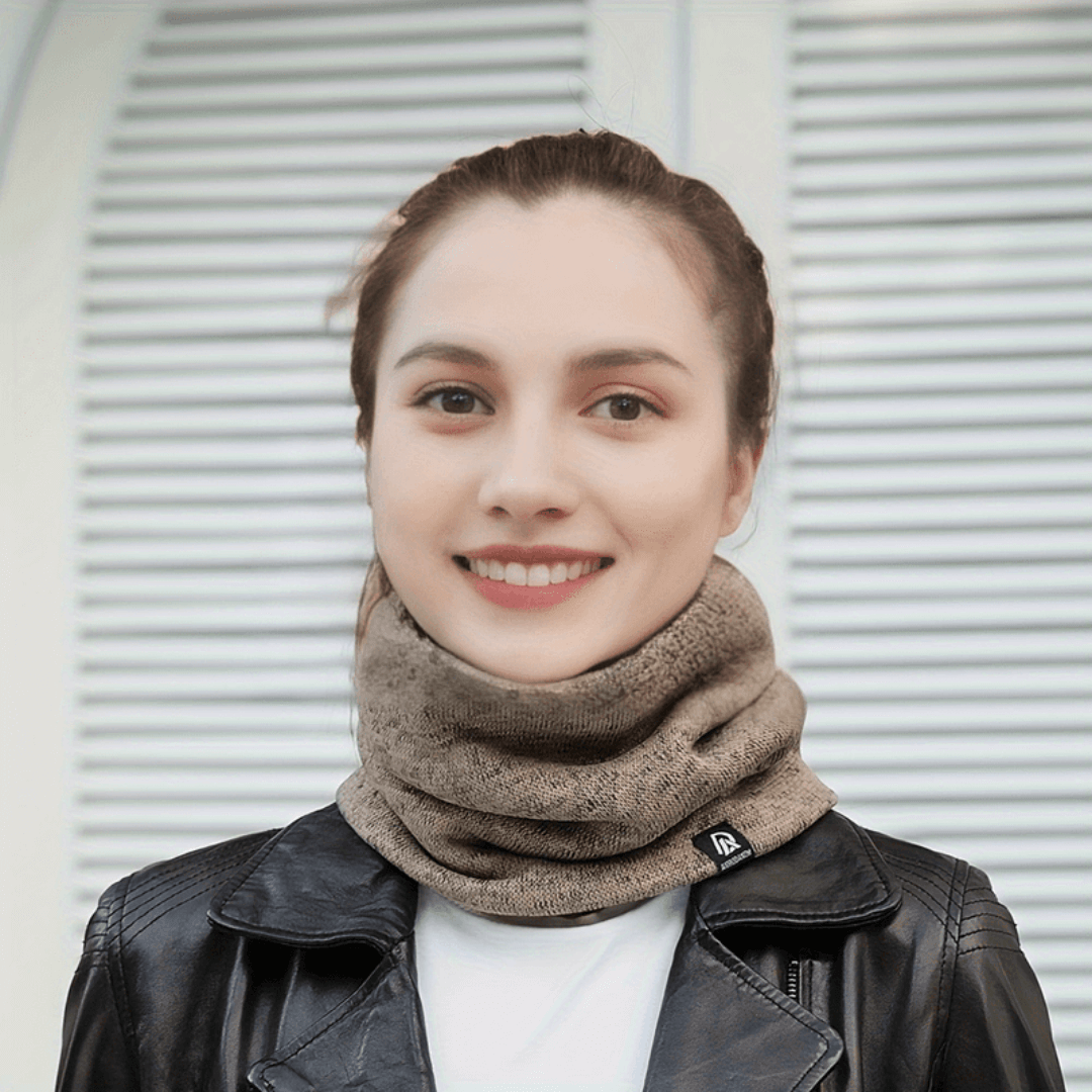 ColdWrap Nekwarmer - Dubbel laags, dubbel zo comfortabel.