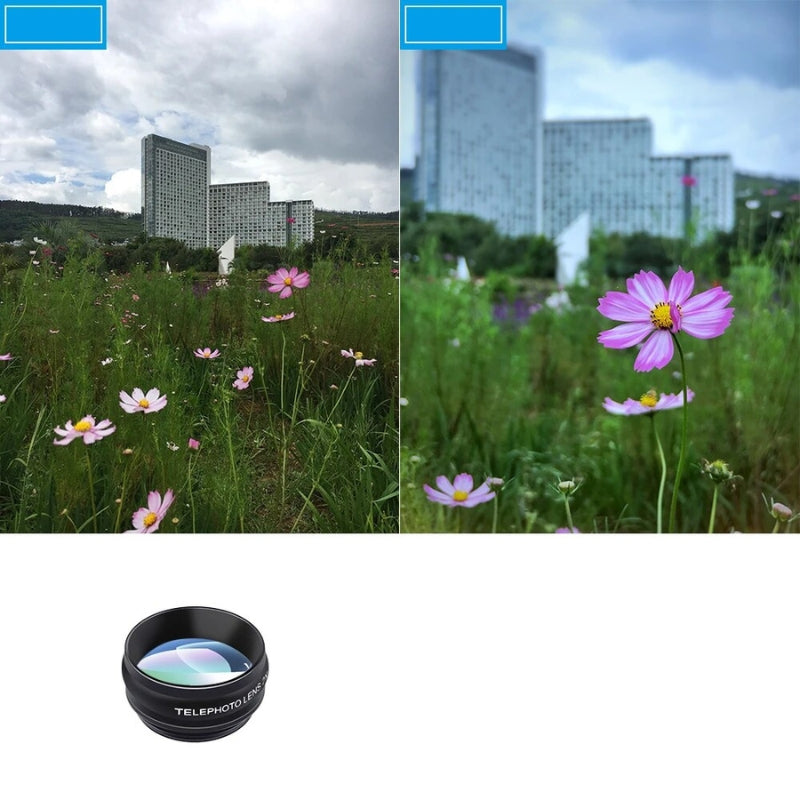 VividView Camera Lens Kit - Upgrade de camera van je telefoon in seconden!