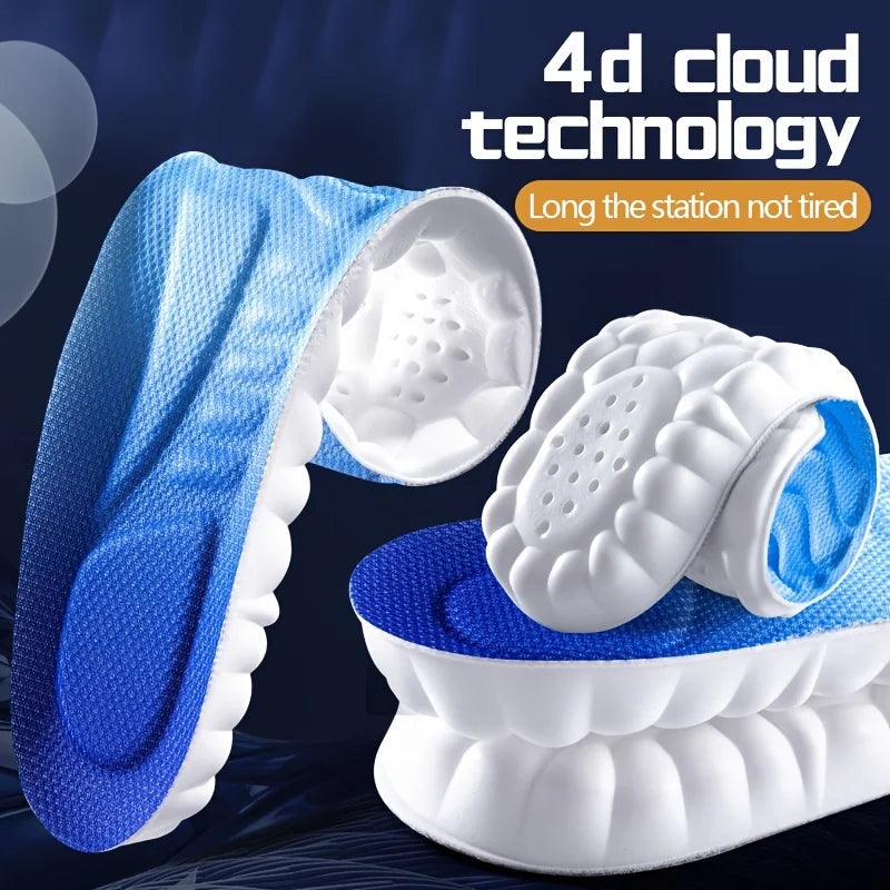 4D Gezonde Inlegzolen met Schokabsorptie en Ademend Materiaal – Perfect voor Sport en Lange Dagen 1