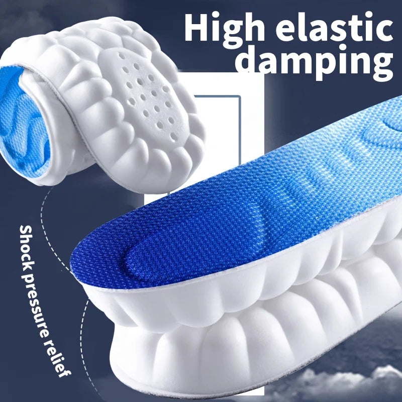 4D Gezonde Inlegzolen met Schokabsorptie en Ademend Materiaal – Perfect voor Sport en Lange Dagen 4