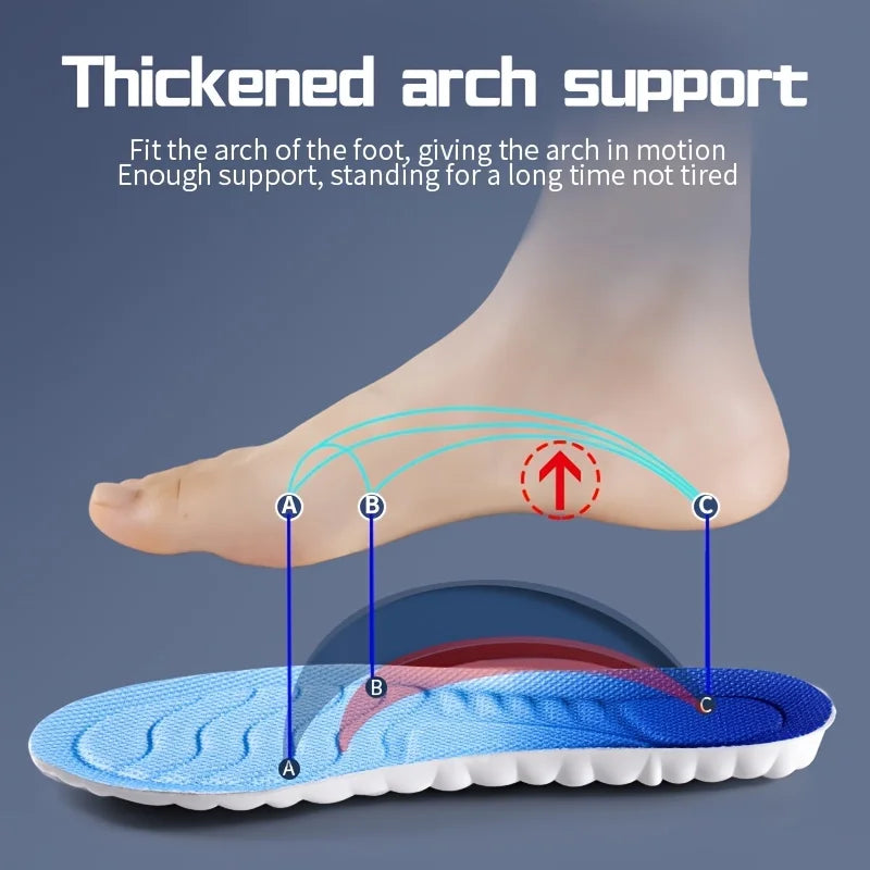 4D Gezonde Inlegzolen met Schokabsorptie en Ademend Materiaal – Perfect voor Sport en Lange Dagen 5