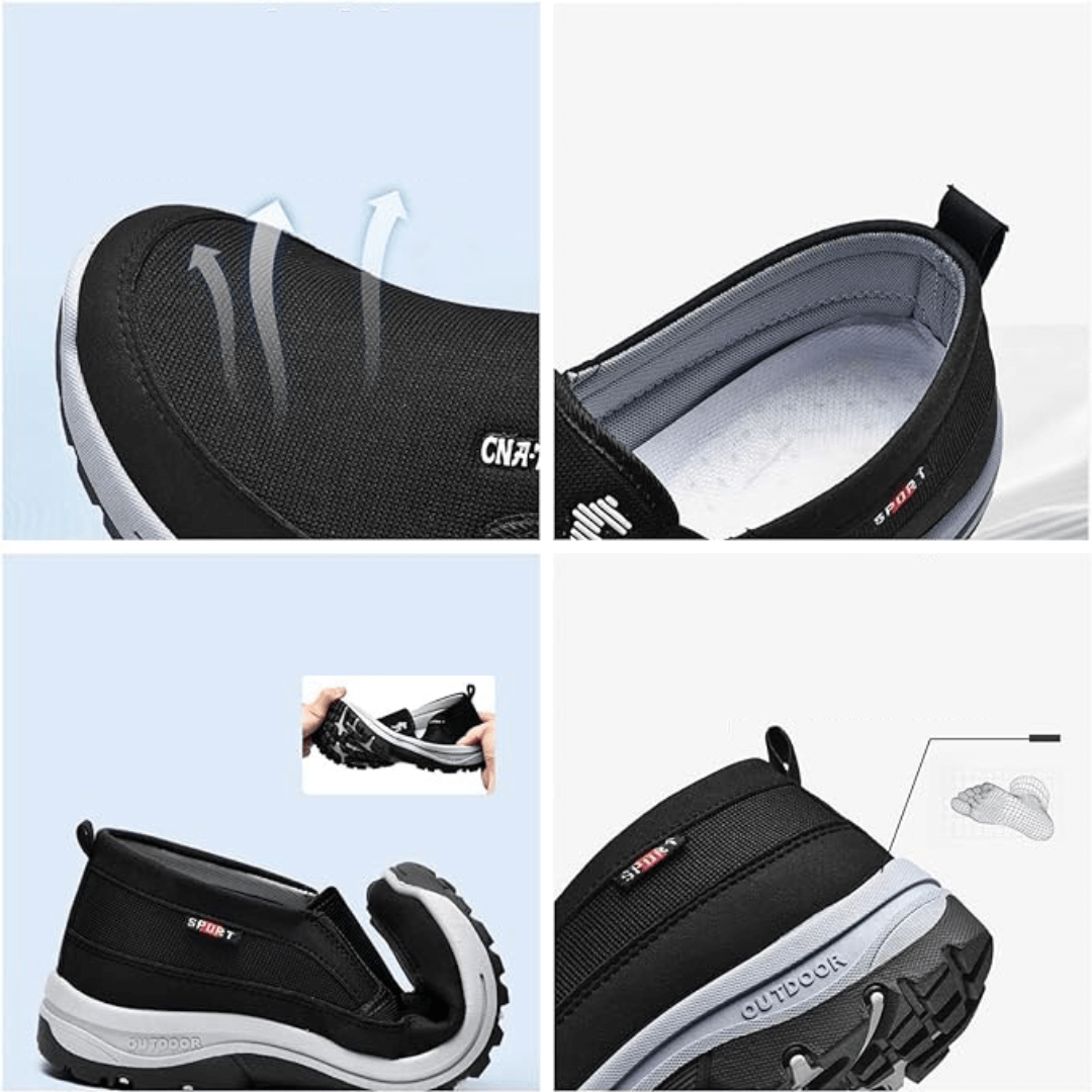FlexFit Ademende Mesh Instapschoenen - Ultieme Comfort & Stijl.