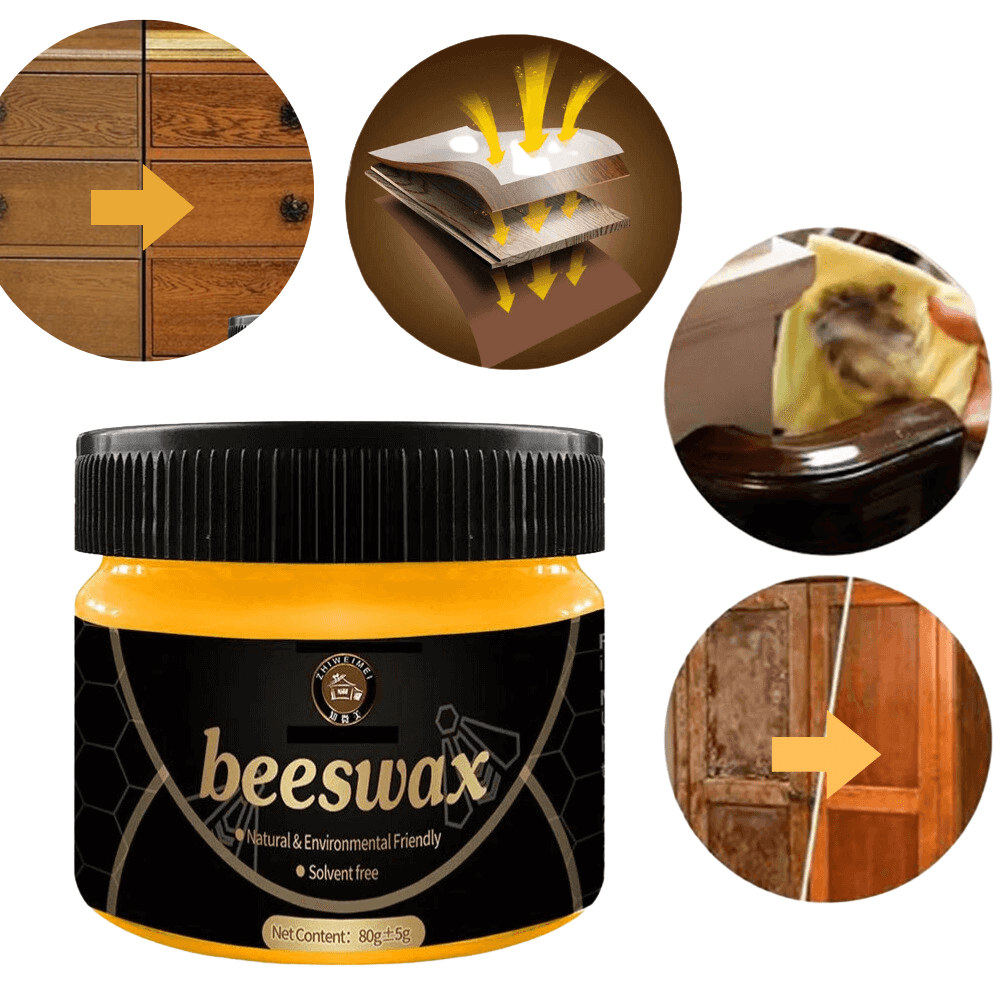 Houtglans Wonderwas (Bijenwas) - Bescherm, polijst, perfectioneer.