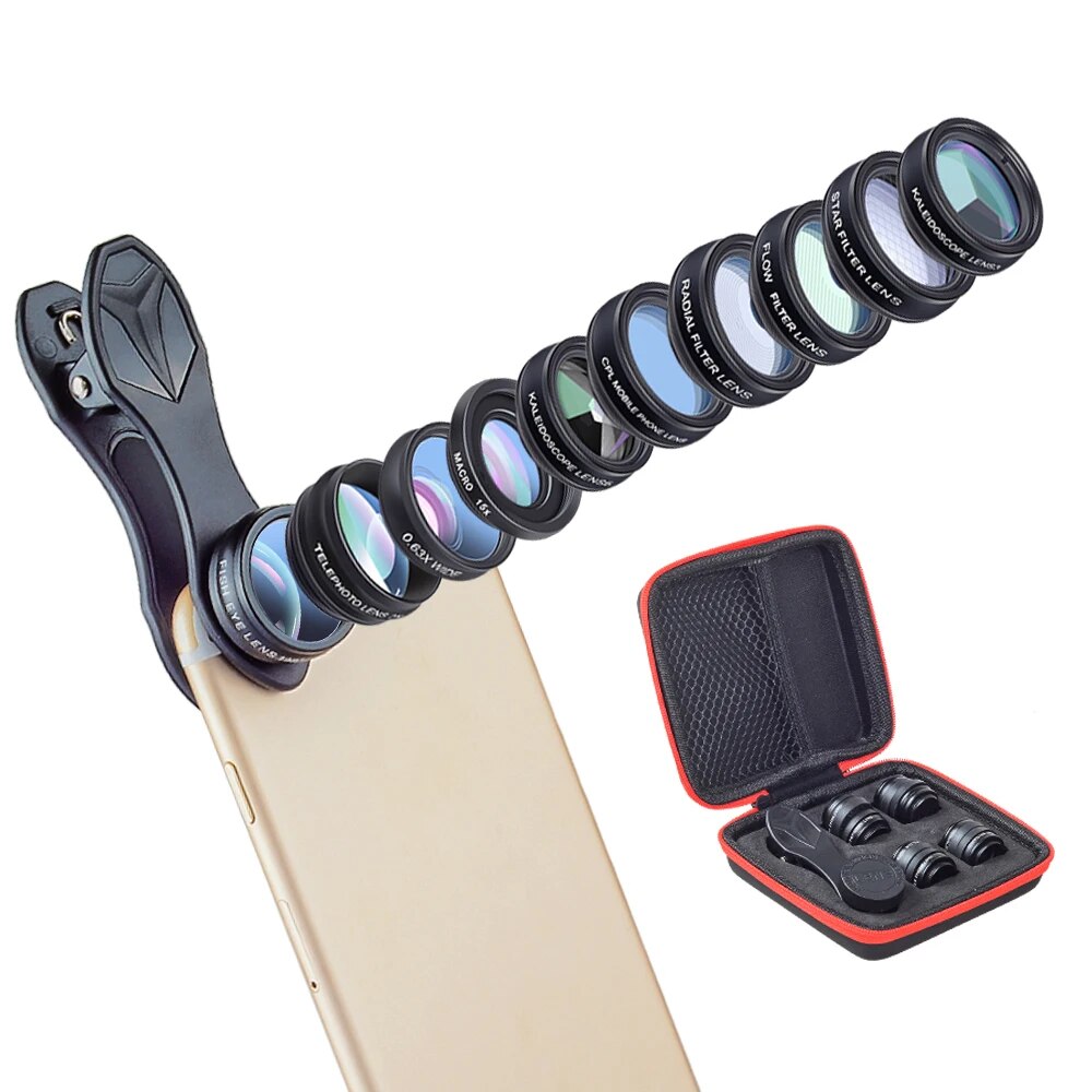 VividView Camera Lens Kit - Upgrade de camera van je telefoon in seconden!