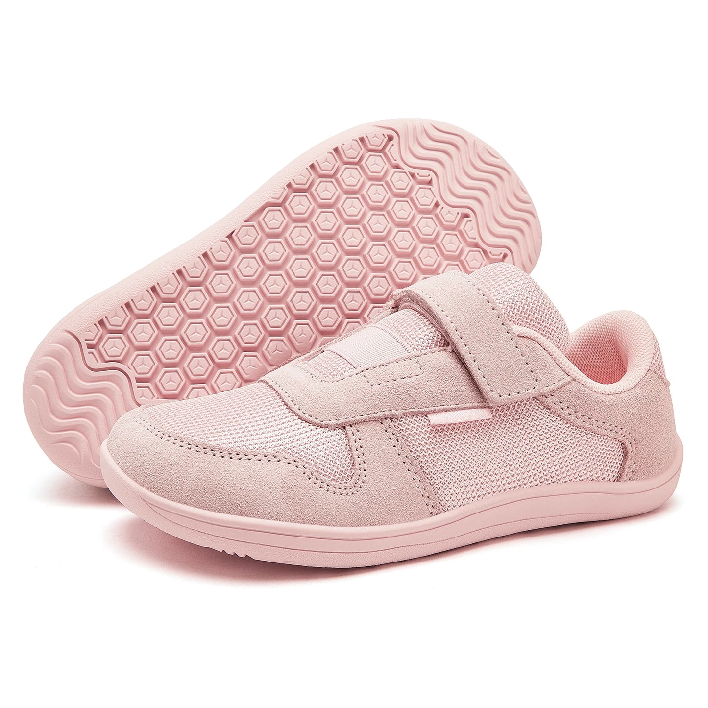 Comfortabele Kinderschoenen met Brede Neus en Ademend Bovenwerk – Lichtgewicht Minimalistische Sneakers 1