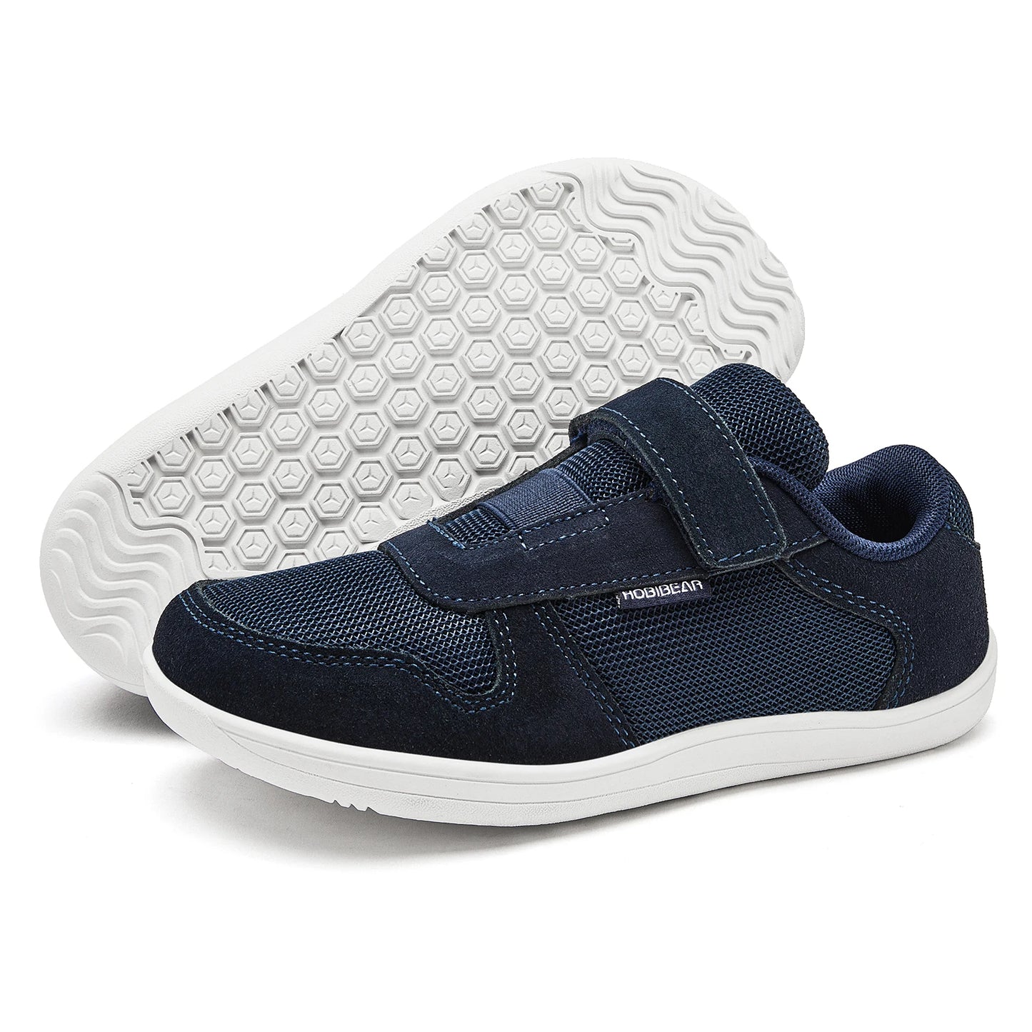 Comfortabele Kinderschoenen met Brede Neus en Ademend Bovenwerk – Lichtgewicht Minimalistische Sneakers 8