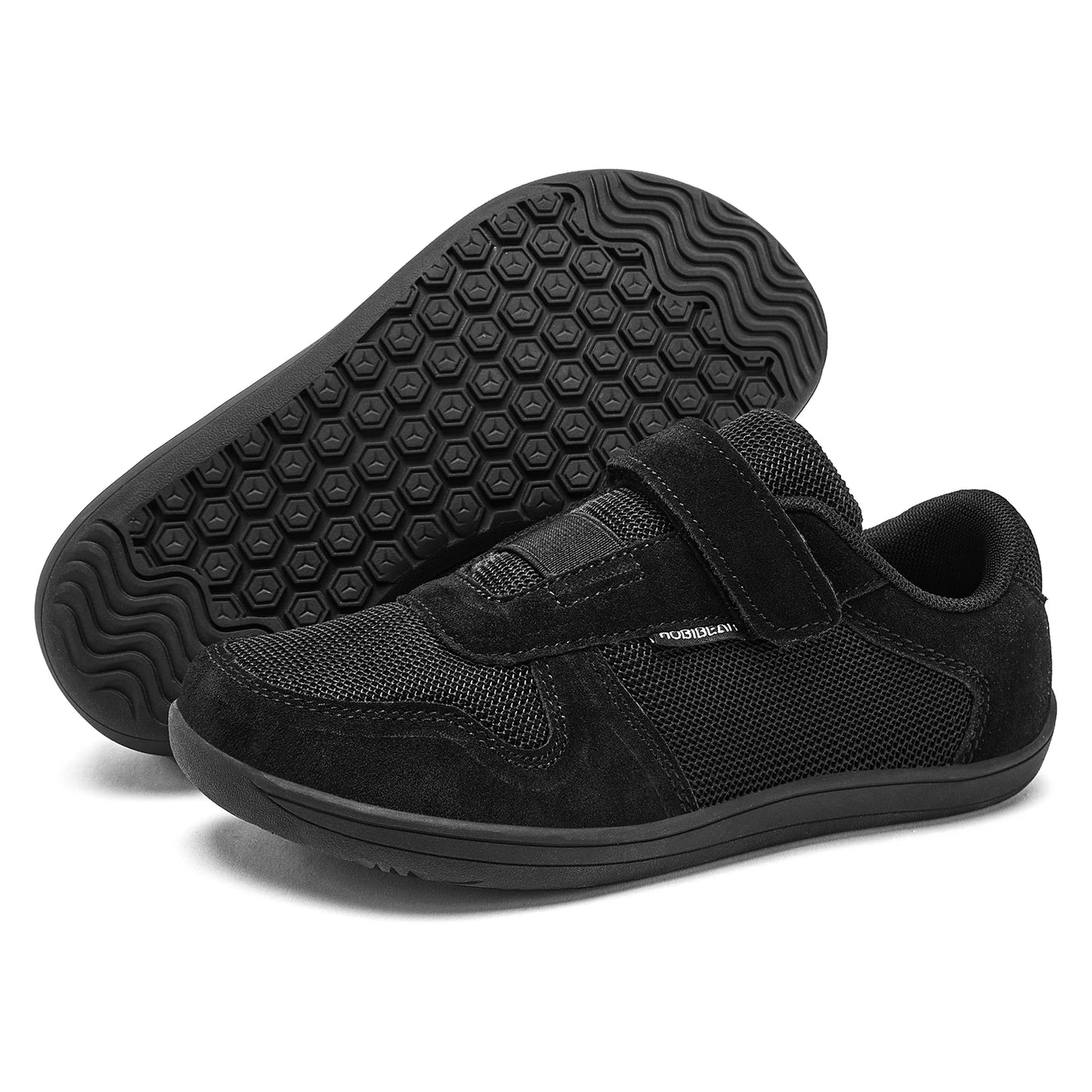 Comfortabele Kinderschoenen met Brede Neus en Ademend Bovenwerk – Lichtgewicht Minimalistische Sneakers 9