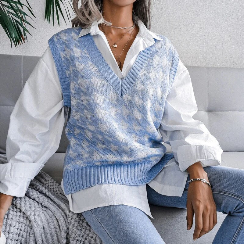 Trendy Geruit Vest - Wees helemaal hip in deze teruggekomen trend!
