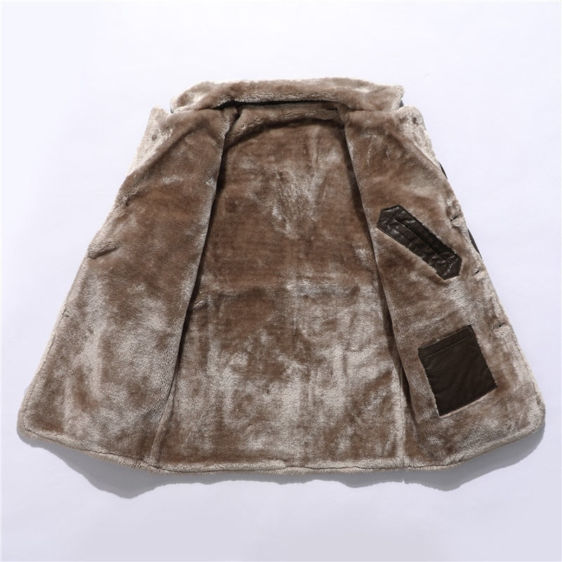Stedelijke Herenjas - Streetwear elegantie ontmoet comfort