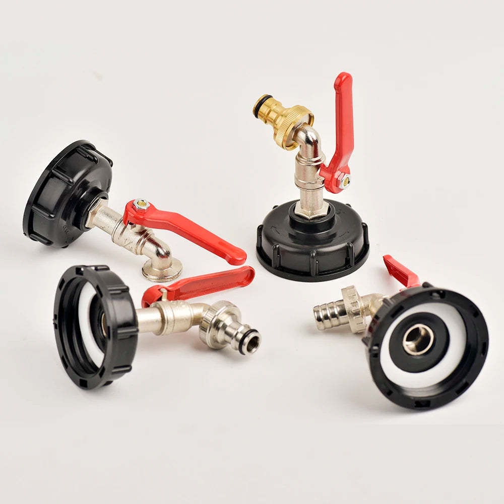 IBC Tank Tap Adapter S60 met 16mm Snelsluiting – Duurzaam en Veelzijdig voor Tuin en Huis 1