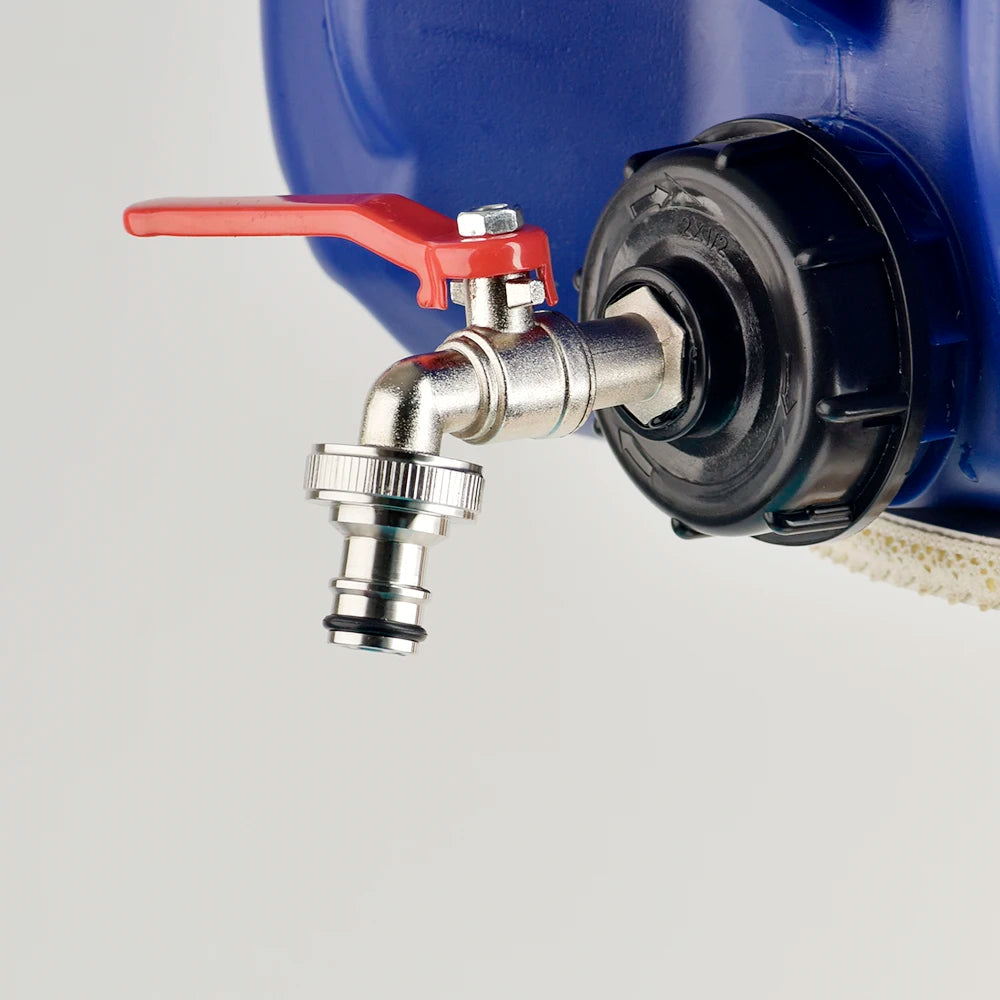 IBC Tank Tap Adapter S60 met 16mm Snelsluiting – Duurzaam en Veelzijdig voor Tuin en Huis 3