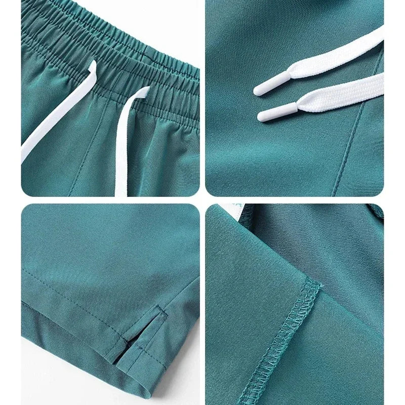 ActiveFlow Lichtgewicht Korte Broek Heren | Met Zakken | Ademend | M-4XL