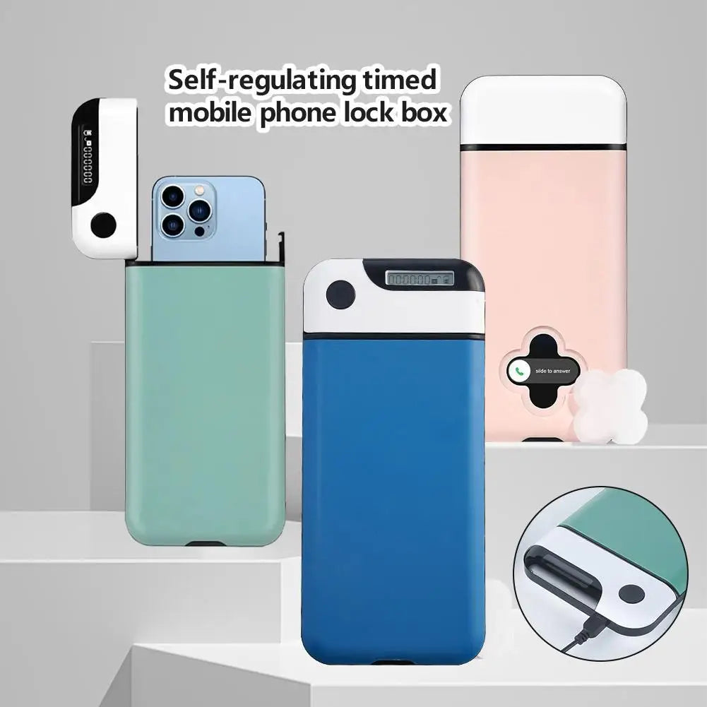 Mobiele Telefoon Lockbox met Timer voor Zelfdiscipline - Draagbare Veiligheidsoplossing voor Smartphonegebruik 1