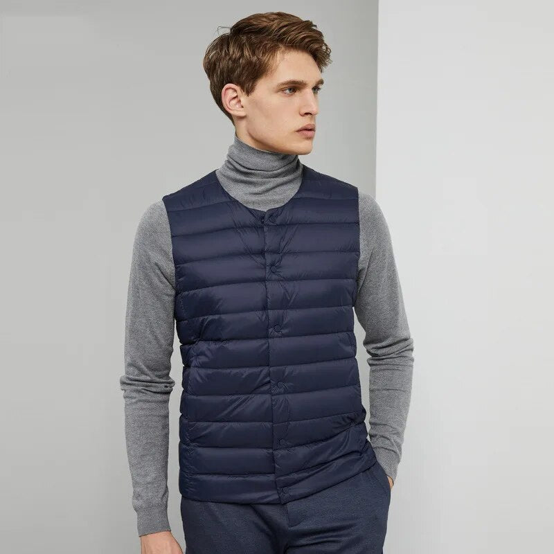 Ultra-Licht Bodywarmer Van Dons - Perfect voor het weer in de lente!