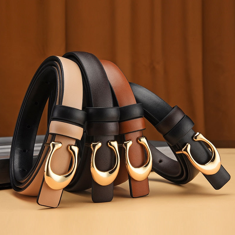 Omkeerbare C-Gesp Riem - Twee looks, één riem
