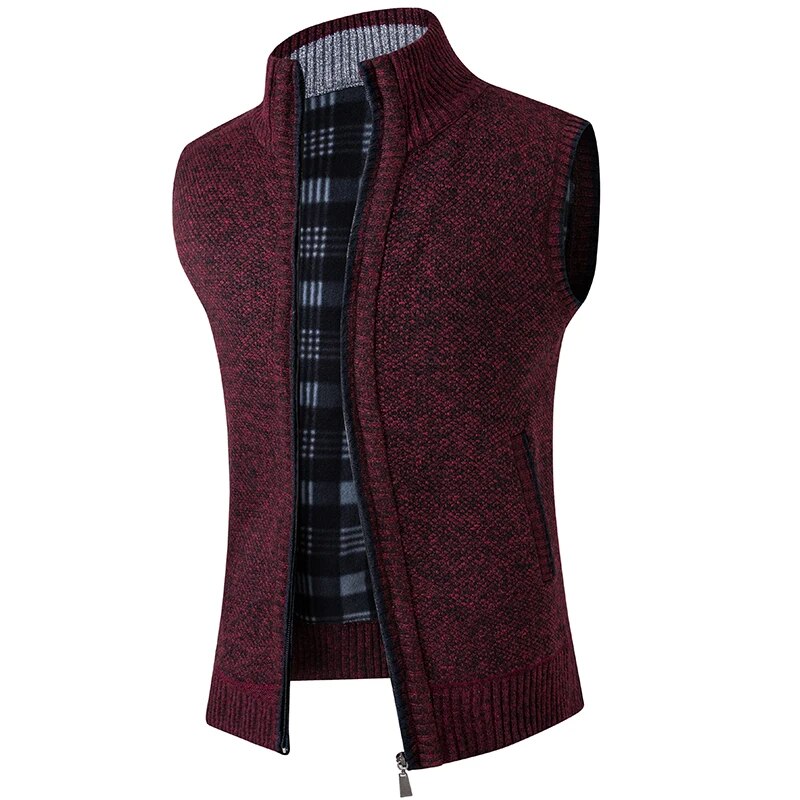 CozyKnit Heren Gebreid Vest - Houdt jezelf gemakkelijk warm tijdens de kou!