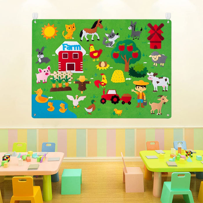Montessori Verhaalbord - Creëer, Leer, Groei in Fantasie.