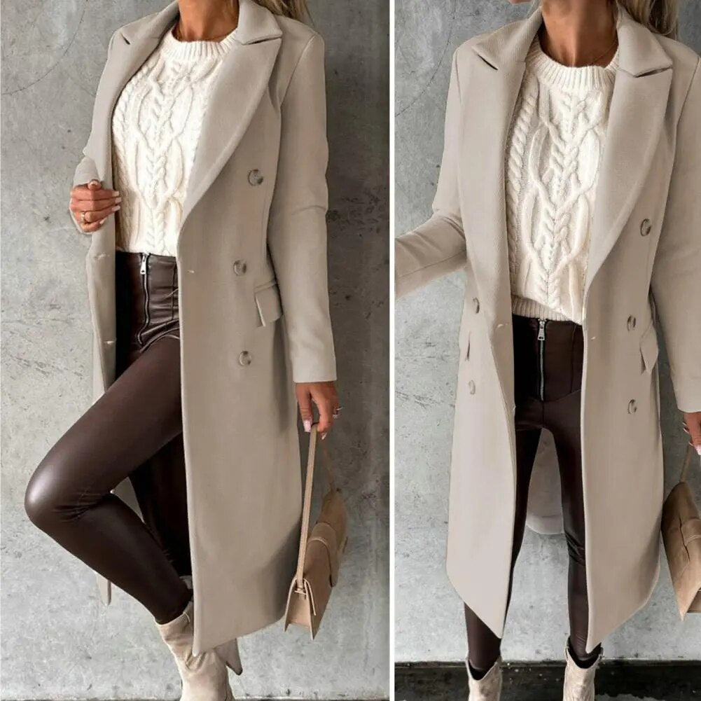 Dames Revers Winterjas - Warmte met een stijlvolle twist.