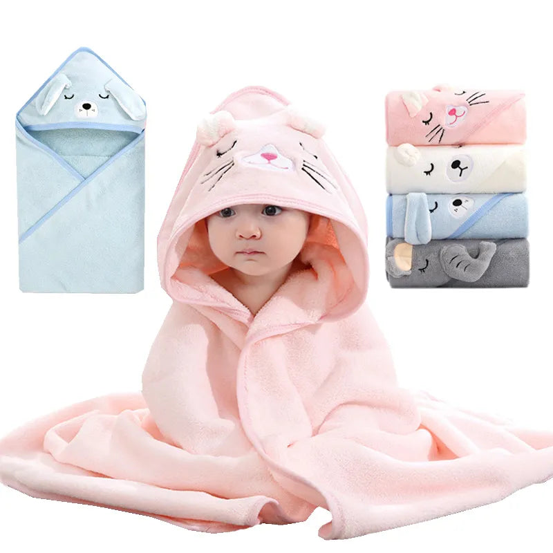 BerenBubbels Baby Badhanddoeken - Lekker speels en warm!