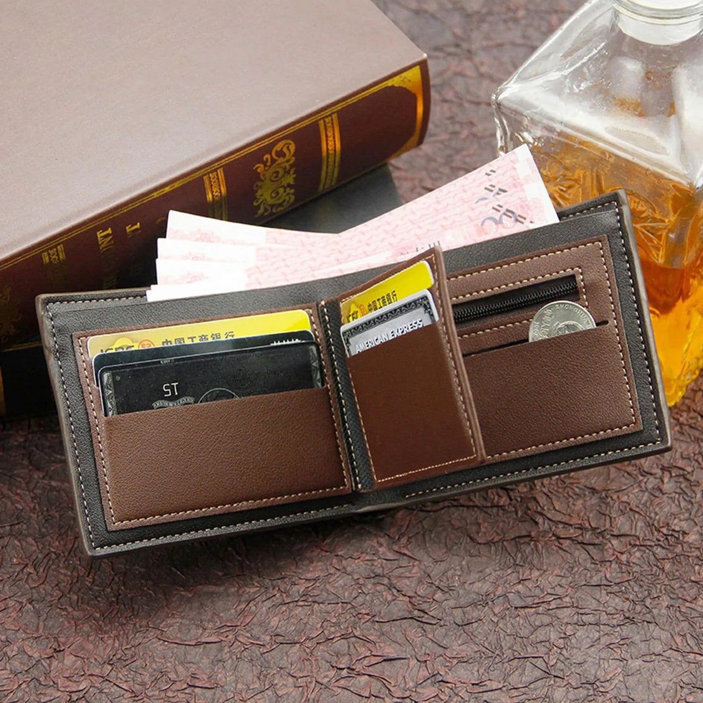 SlimFold Exclusieve Dunne Portemonnee - Beilig je spullen op een juiste manier!