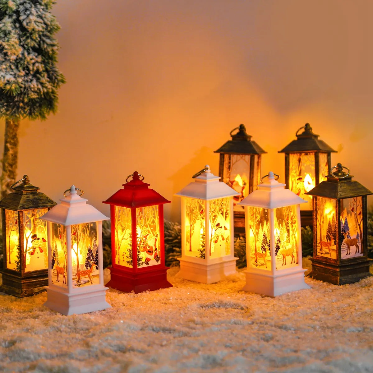 LED Kerstlantaarnverlichting