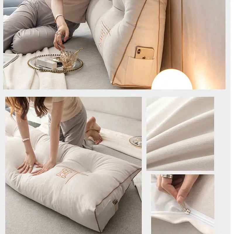 Mega bedkussen - Decor en comfort, gecombineerd.