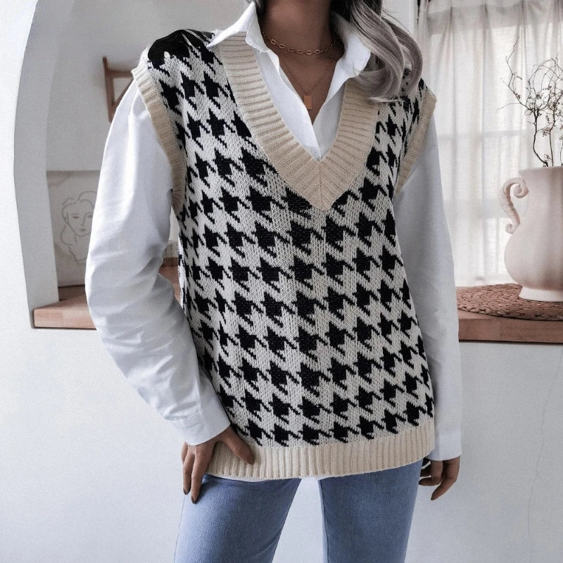 Trendy Geruit Vest - Wees helemaal hip in deze teruggekomen trend!