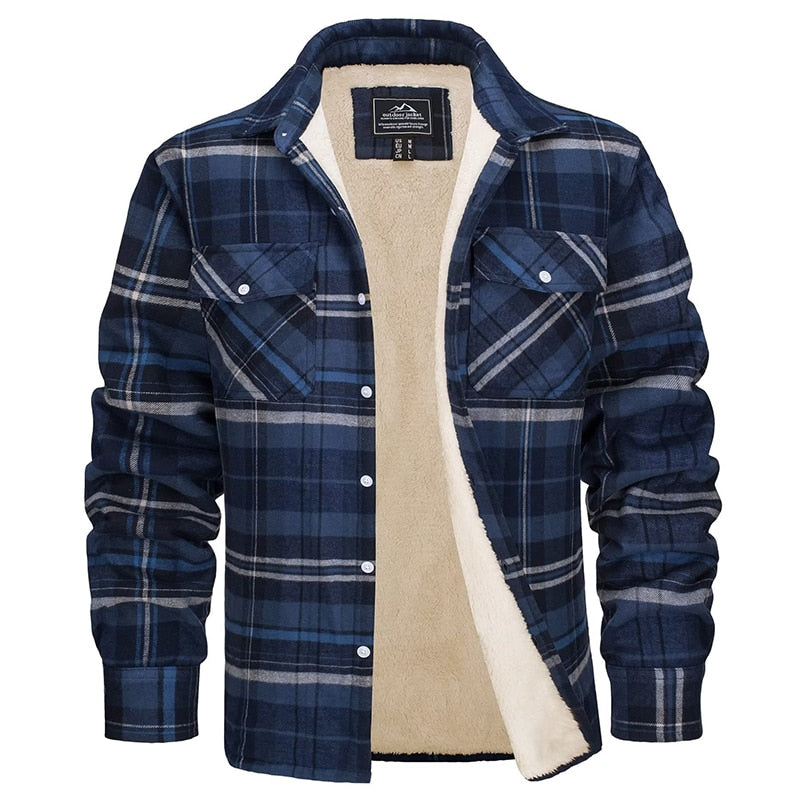 Flanel Fusion Jas - Bescherm jezelf tegen de kou!