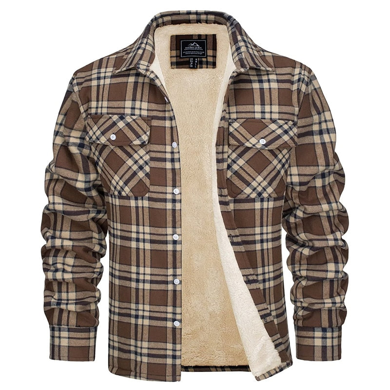 Flanel Fusion Jas - Bescherm jezelf tegen de kou!