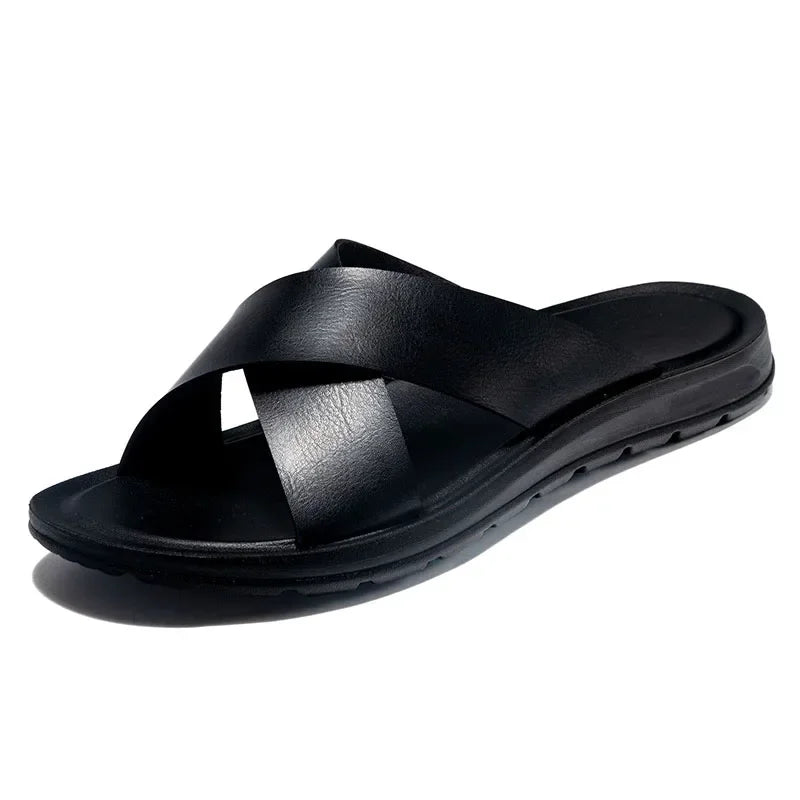 Variant image for Leren Slippers Heren van Hoogwaardig Italiaans Leer – Comfortabele Flip Flops in Maten 38-47-2