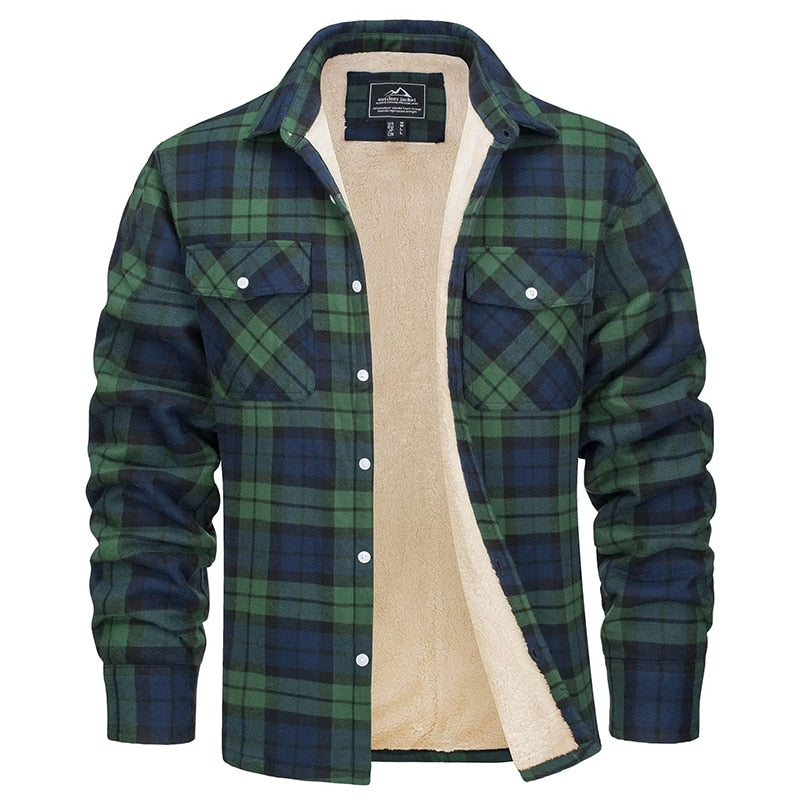 Flanel Fusion Jas - Bescherm jezelf tegen de kou!