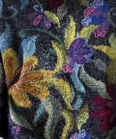 Trendy Bloemen Trui - Het toppunt van comfort en mode.