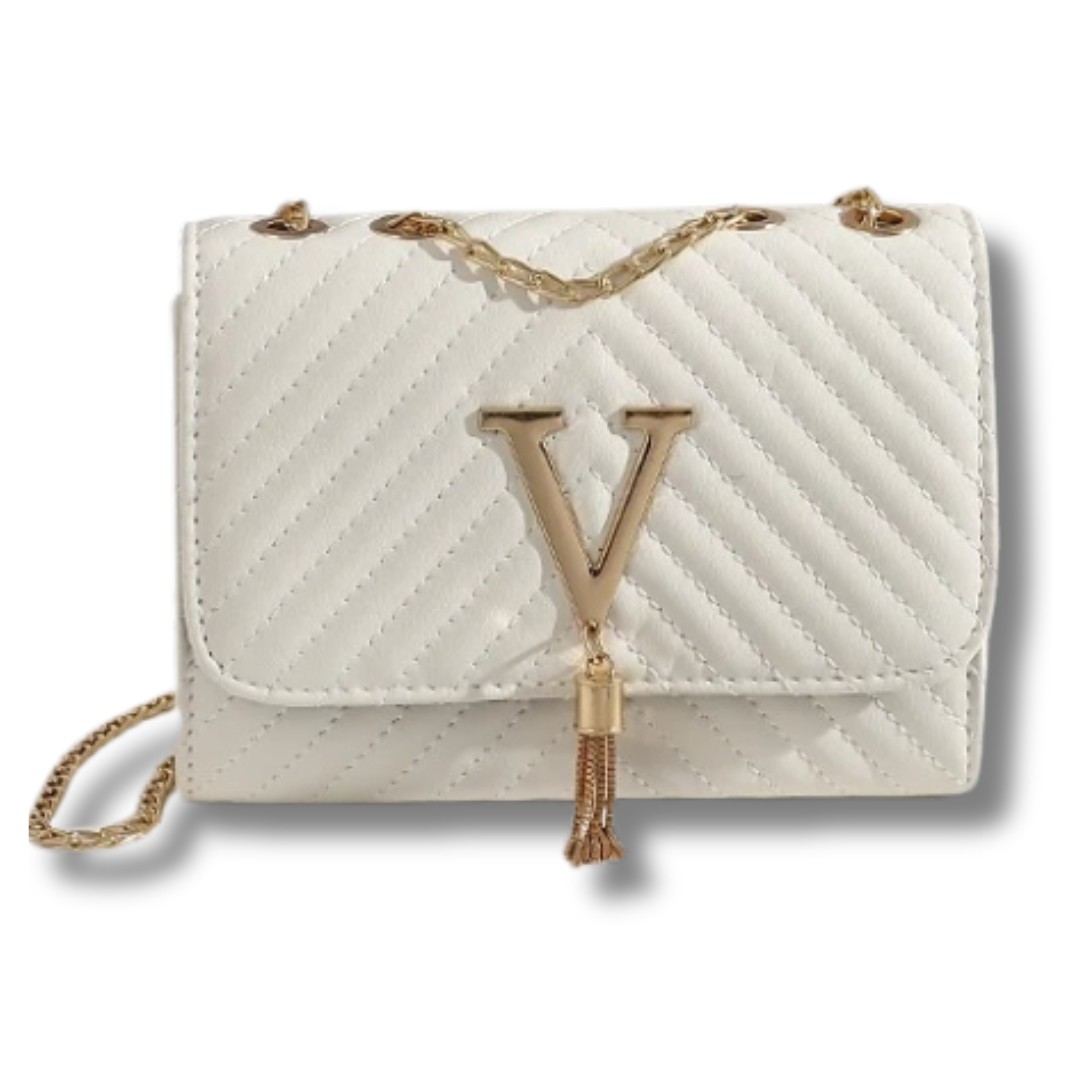 GlamourGrip Tassel Tas - Modieus en duurzaam.