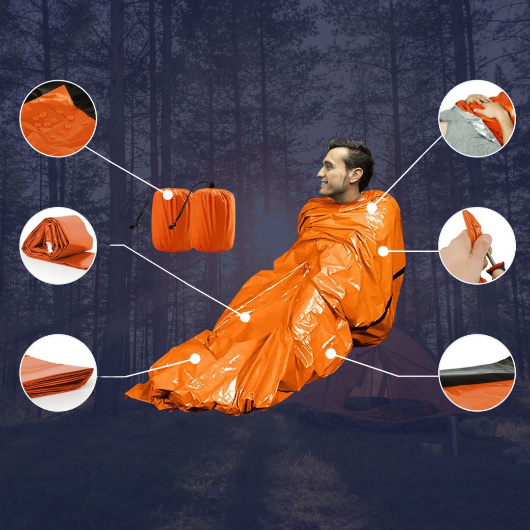 Thermische Survival deken - Ultralicht, ultieme warmte.
