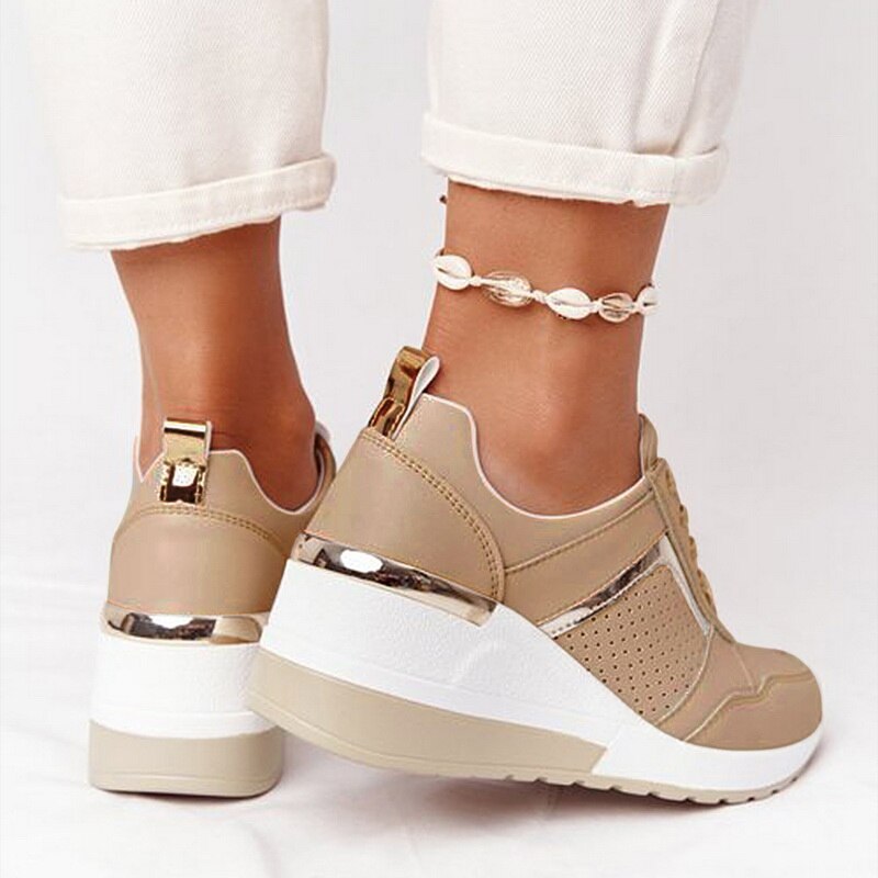 Trendy Plateau Sneaker - Comfort ontmoet klasse