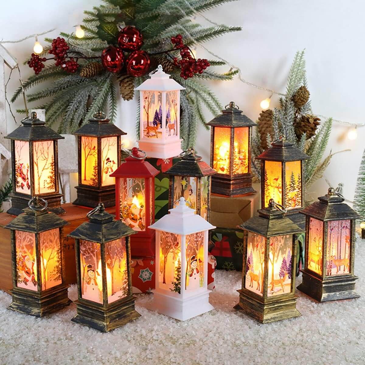 LED Kerstlantaarnverlichting