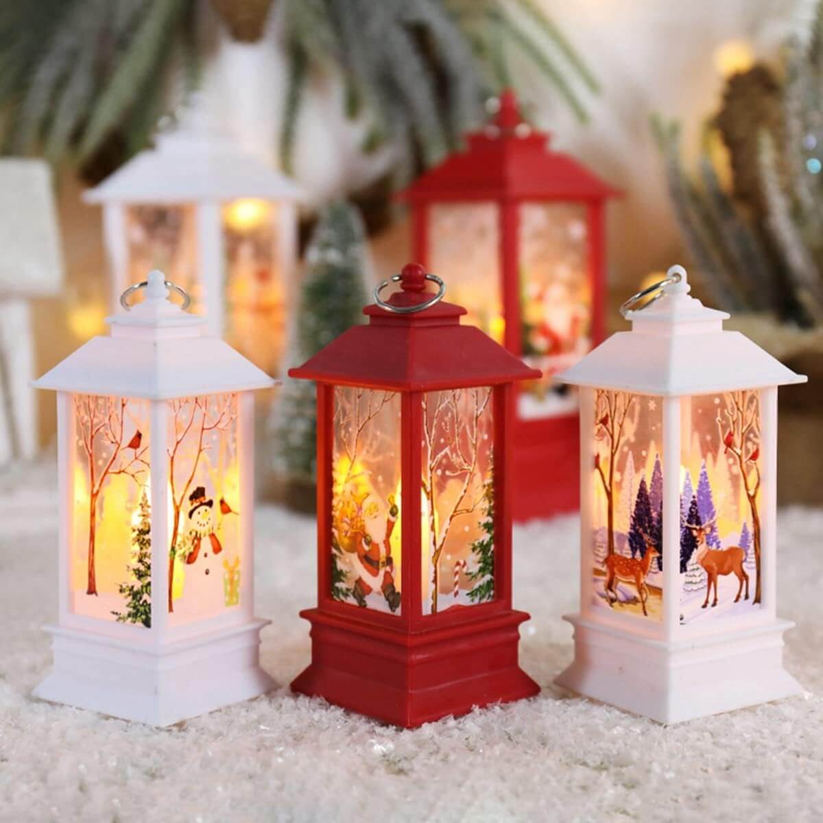 LED Kerstlantaarnverlichting