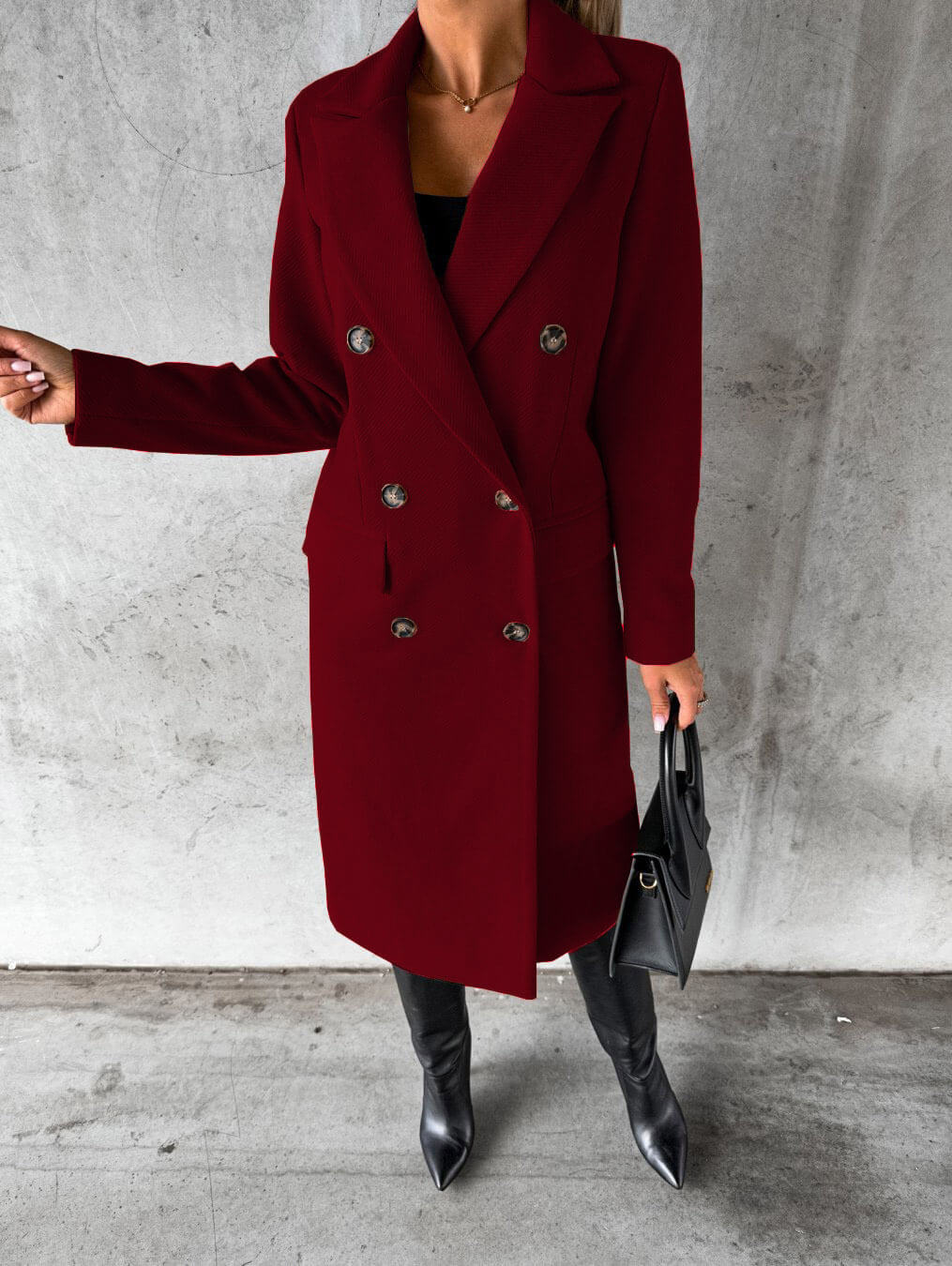 Dames Revers Winterjas - Warmte met een stijlvolle twist.