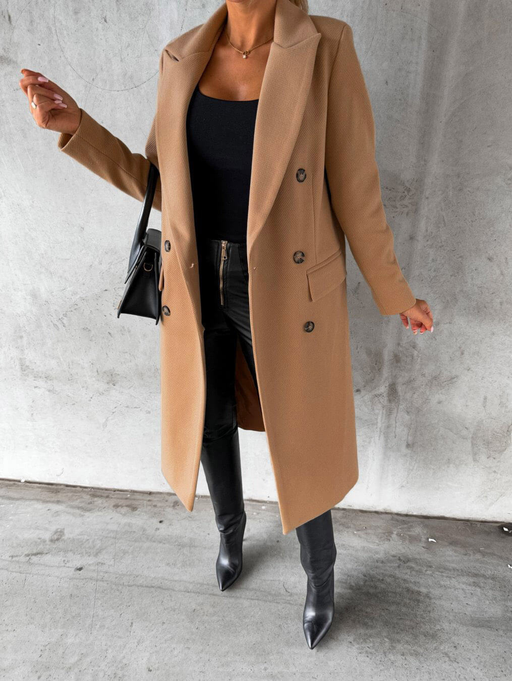 Dames Revers Winterjas - Warmte met een stijlvolle twist.