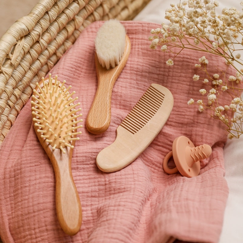 TenderTouch - Houten Baby Kam Massager