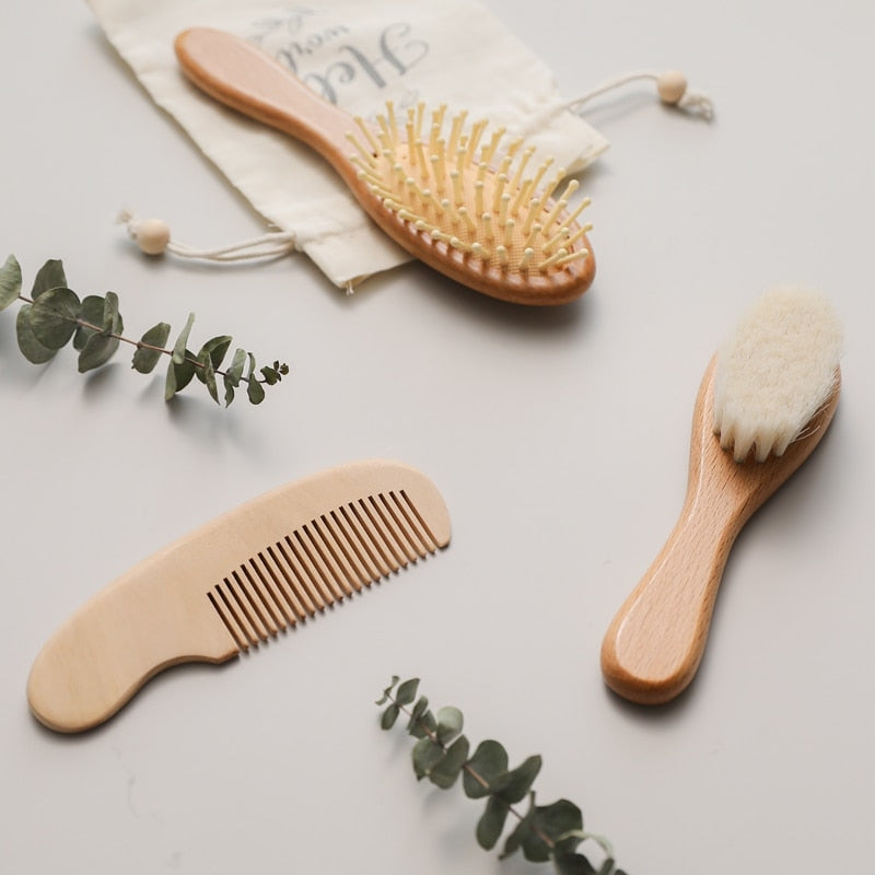 TenderTouch - Houten Baby Kam Massager
